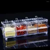 Storage Bottles Neat Clean Spices Salt Bottle Sugar Box Cruet Cooking Kitchen Accessories Organizer Seasoning Jar