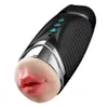 Vibromasseur de massage vaginal automatique pour hommes Lèvres sexy et produits pour adultes Tgue Wrap Masturbati Cup Produits de pipe vaginale o4LV #