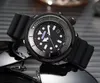Męskie datę kwarcowe zegarki 45 mm miękki gumowy pasek Najwyższa jakość Duża rozmiar design zegarek Aguer Racing Sport TIME zegar nocny glow nurkowanie zegarowy Prezenty na rękę