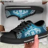 Casual Shoes INSTANTARTS Mandala Bohemia Elephant Design Low Top Canvas For Girls Lace Up Sneakers Breathable Women Vulcanized Shoe Zapatos