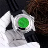 AAA -mäns automatiska klocka av högkvalitativ klocka kvarts titta på keramisk ring casual business watch gummiband