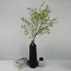 Flores decorativas requintado reutilizável fácil cuidado eco-friendly vegetação artificial floral mobiliário macio simulação plantas verdes decorar