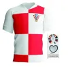 24 25 Maillots de football de la Coupe du Monde de Croatie Équipe nationale MODRIC MANDZUKIC PERISIC KALINIC 2024 Maillot de football de Croatie KOVACIC Rakitic Kramaric Hommes Kit Enfants