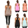 S-XXL kolsuz yoga gömlek Kadınlar için Nefes Alabilir Yoga Tank Top Koşan Spor Yeleği Gym Spor Salonu Üst Fitness Egzersiz Gömlek 5 Renk 240318