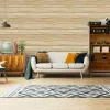 Autocollants 2M/6M moderne minimaliste étanche Simulation Grain de bois auto-adhésif vinyle Stickers muraux chambre cuisine sol décoration de la maison