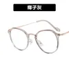 2 PCS Fashion Luxury Designer TR90 Ultra Light Anti Blue Light Rice Nail Eyeglass Frame 2022 Ny tunn vanlig lins kan utrustas med myopia -ram