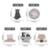 브로치 핀을위한 핀 패션 브로치 핀 클립 만화 동물 고양이 편지 드레스 천 가방을 위해 무엇을 해야하는지 말하지 마십시오. 장식 에나멜 보석 배지 도매