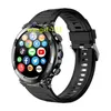 2024 neueste IPX7 4G Sim Karte Android UI SmartWatch mit 900 mAh batterie GPS WiFi NFC Dual Kamera Video BT Anruf H10 Smartwatch