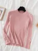 Women's Sweaters Thick Women Long Sleeve Pullovers Autumn Winter Clothes Button Sweater Female Casual Streetwear Knitted Tops Jumper