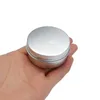 24/96pcs 30g 50g 60g Aluminum Round Refillable Bottles Tin Cans Box Sier Cream Jar Pot Screw Thread Lid Lip Balm Ctainer c77i#