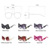 Lunettes de soleil Dytymj Femmes surdimensionnées Vintage Butterfly Filets Lunets pourdies Gafas Gafas de Sol para Mujer