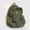 Lu Wash Canvas Backpack女性シンプルエブリシングカレッジ学生学校バッグ怠zyな風力高校ハンディングバックパック女性