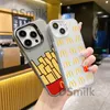 M Hamburg Phone Case لـ iPhone 15 14 13 Pro 12 11 Pro XS X XR Max Aurora Hard PC TPU Cover Cover