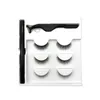 3 Paar magische falsche Augen-Set ohne Kleber und ohne Magnet Magic Eyeliner Les Kit Beauty Health Makeup Tools Maquiagem N3iG #