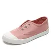 Casual Shoes Leisure for Women Sneaker Fashion Four Seasons Breattable Slip-On Athletic Low Help Women's Canvas Board