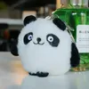 Chaveiros Pintura Chinesa Chaveiro Panda Para Homens Mulheres Chaveiro De Mochila Saco Pingente De Pelúcia Boneca Anel Titular