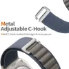 Watch Bands Alpine Loop Strap for Watch Ultra Band 49mm 45mm 44mm 42mm 41mm 40mm Metal C-Hook Bracelet iWatch SE Series 9 8 7 6 5 4 3 24323