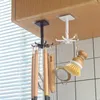 Küche Lagerung Sechs-klauen Rack Organizer Löffel Aufhänger Zubehör Mehrzweck 360 Grad Universal HookRotated Drehbare