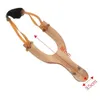 Outdoor Wooden Shooting Exercise Children Traditional Hunting Rubber DHF3022 Play Slingshot Children's Rope Aiming Tools Toy Hwqgu