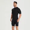 Combinaison m Neopreno Surf Suit Maillot de bain manches courtes Kitesurf Plongée sous-marine Maillots de bain Rash Guards Hommes Femmes 240321