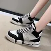 Shoes Winter 367 2024 Walking Women's Style Plush Warm Cotton Student High Top Board Fashion Casual Sports 73184