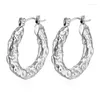 Hoop Earrings Trendy Large For Women Gold Color Earing Stainless Steel Circle Female Jewelry Oorbellen