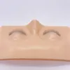 false Eyel Extensi Training Mannequin Head L Mannequin Head Flat Doll Face Head Manakin Eyelids For L Practice Tools e3JW#