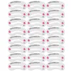 Sheet/Set 4 återanvändbar Shaper DIY Eyebrow Stamp Sticker Card Eye Makeup Stencils Ruler Brow Definer Sha Tool 2023 Ny P7V1#