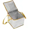 Dinnerware Insulation Bags Carry Cooler Lunch Insulated Reusable Grocery Non-woven Fabric Carrier