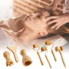 face Massager Maderoterapia Face Roller Mini Wood Therapy Face Slimming Gua Sha Scraper Facial Lifting Wrinkle Remover x5xM#