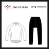 Custom Cycling Jersey Team Bike Uniform Four Seasons Racing Road Maillot Ciclismo Hombre DIY Design 240318
