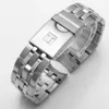 Shengmeirui PRC200 T055417 T055430 T055410 Horlogeband Horloge Onderdelen mannelijke strip Effen roestvrij stalen armband LJ201124190w