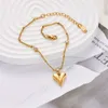 Feet Chain Women's Zircon New Love Inns Network Red Tide Forest Series Small Crowd Design Sense Peach Heart Jewelry Women