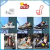 Summer Women's Soft Sports Board Shoes Designer High Duality Fashion M1ixed Color Thick Sole Outdoor Sports Wear Resistant Armerade Shoes Gai