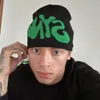 Syna World Skull Knitting Syna Beanie Hat Men Kobiet akapit jakość czapki Y2K ciepłe czapki Syna Cap 240320