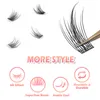 finydreamy 3D Clusters Volume Handmade Mink Eyel Extensi Curl Segmented False Les DIY Thick Bundle Cilias Makeup Tools J3m6#