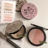 2/3 Färgbrzer Highlighter Palette Face Matte Brown Coffee Ctour Shadow Powder Rose Pink Blush Highgloss Illuminator Makeup B2WP#