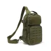 Sacs Sac à dos de sacs tactique Sac à dos pour hommes femmes Small Military Chest Pack Sacs à bandouliers pour la randonnée de voyage Sports de plein air