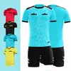 Custom Adult Kids Soccer Jersey Set Football Referee Uniform Men Training Set Foot Team Shirt 240314