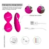 Yafei Vibrerende Eieren voor Vrouwen Vaginale Strakke Oefening Wa Ballen Vibrator Kegel Ballen Afstandsbediening Geisha Bal Speeltjes voor vrouw 240312