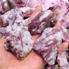 Dekorative Figuren, natürliche rote Turmalin-Kristallsteine, Mineralproben, Reiki-Heilsteine, Cluster-Kollektion