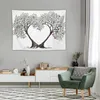 Tapeçarias Árvores de Amor Tapeçaria Decoração de Casa Pinturas Decorativas
