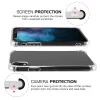 Étuis transparents en TPU souple pour iPhone 15 14 13 12 11 PRO XR XS MAX SE 7 8 Samsung S23 S24Anti-coup Transparent Antichoc TPU Pare-chocs