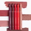 portatile 12 Pz / set Pratico 12 Matite per labbra colorate N-greasy Paste Rossetto Penna universale per il partito Z6bM #