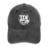 Bérets Technical Diving International (TDI) - Wreck Diver avec DPV Cowboy Hat Drop Visor Noir Hommes Chapeaux Femmes