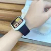 Watch Bands Silicone strap for Watch 44mm 45mm 40mm 41mm 42-38mm 45mm sports bracelet iWatch series 8 7 6 5 4 3 SE 9 Ultra 2 49mm 240323