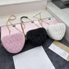 Miao – sac à main pliable Love pour femmes, sac à bandoulière simple avec chaîne, ensemble complet d'emballage, matériel d'origine, nouvelle collection printemps