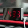 Schreibtisch Tischuhren Spiegel Wecker Heimtextilien Elektronische Uhr Schreibtisch Digitale Schlafzimmerdekoration Tisch und Zubehör Smart Hour Led L240323