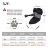 Vêtements de chien 4pcs chaussures à semelles souples imperméables pour animaux de compagnie antidérapantes bottes de neige chaussures épaisses chaussettes chaudes pour petits chaussons de chat