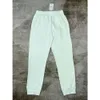 24SS Casablanca Pants Men Street Street Tennis Court Plant خطاب تطريز سروال أسود عارض